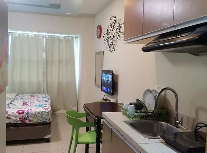 Horizon 101 A6 Beside Mango Bar,robinson Mall,free Pool,wifi,kitchen 세부
