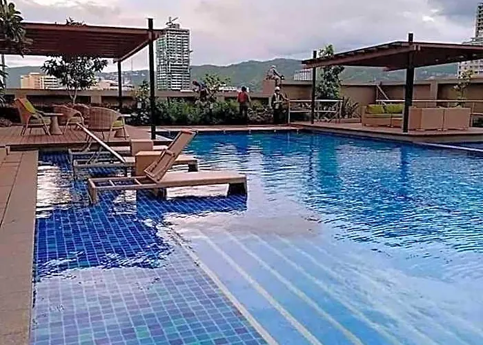 Horizon 101 A6 Beside Mango Bar,robinson Mall,free Pool,wifi,kitchen 3*