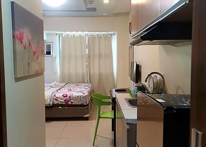 Horizon 101 A6 Beside Mango Bar,robinson Mall,free Pool,wifi,kitchen 3* 세부